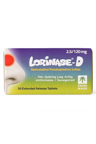 SPIMACO Lorinase D Extended Release 20 Tablets