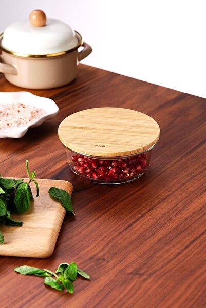 STOREMAX Sellbuyst Natural 400 ml Rectangular Borosilicate Storage Container Trendy 266450