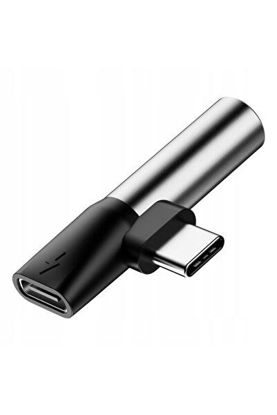 Smart Adaptor audio Type C la jack 3.5 + Type C Baseus