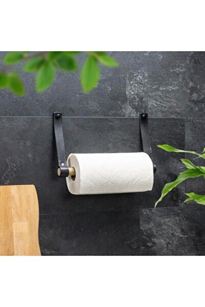 STOREMAX Sellbuyst Leather Paper Towel Rack, Paper Towel Stand, Paper Towel Holder, Towel Holder Trend