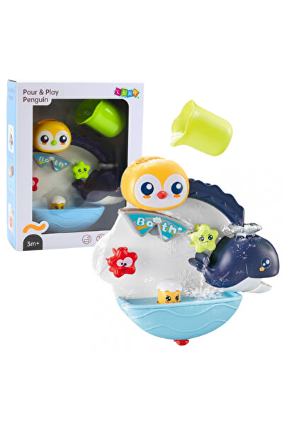 REBELS Jucărie de baie interactivă cu apă – Pinguin și Balenă