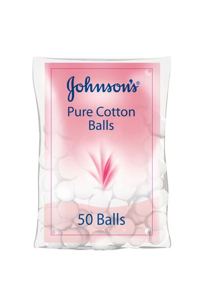 Johnson Johnson's Pure Baby Cotton Balls 50 Count