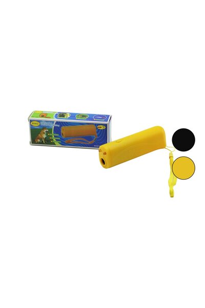 Go İthalat PİLLİ 2İN1 KÖPEK KOVUCU - FENER İP TAŞIMA KULPLU SESLİ=20KHz=İNSAN DUYAMAZ (784)
