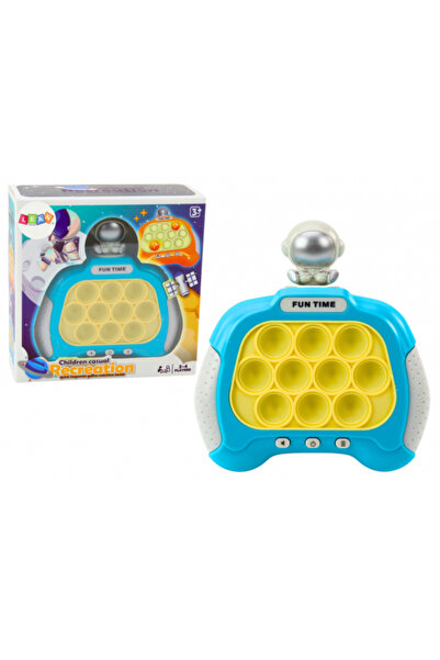 REBELS Pop-It Whac-A-Mole Spaceman Game with Lights and Sounds, Blue