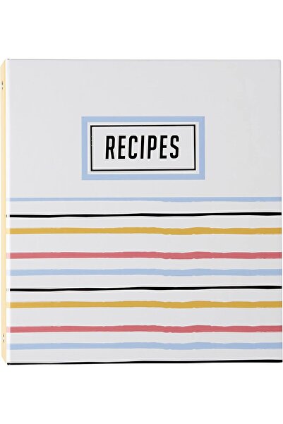 STOREMAX Sersadsn Gibson Bloom Pocket Page Book Folder, Recipe Index Cards, 21.5 cm W X 23.7 cm L, C