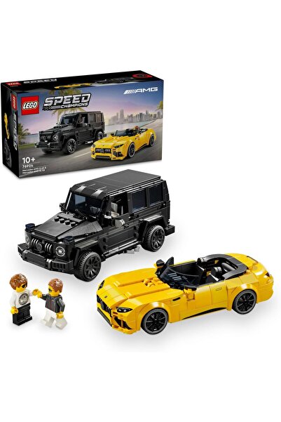 STOREMAX Jptrshop Speed Champions Mercedes-Amg g 63 and Mercedes-Amg Sl 63 76924 – Vehicle for Ages 10 and up t