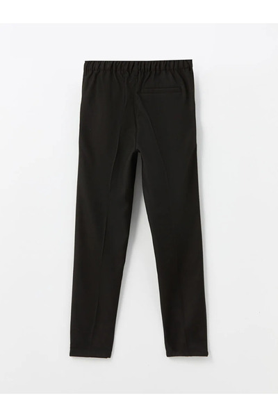 LC Waikiki Lcw Kidsblack Boys' Pants with Adjustable Waist Elastic