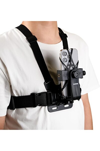 STOREMAX Aksiyon Kamera ve Telefon Tutucu Göğüs Askısı Gezi Seyahat ve Sürüşl...