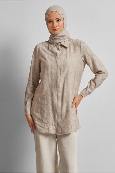 Alvina Shirt Collar Tunic 45764