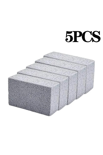 choice2 5 قطع من حجر تنظيف الشواء، طوبة تنظيف الشواء الصغيرة، طوبة رمادية الل...