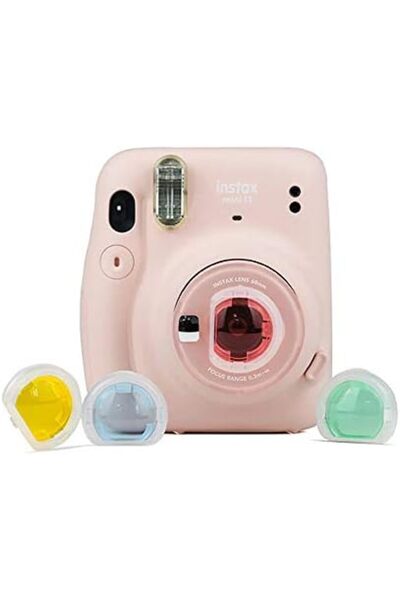 O Ozone 4 in 1 Color Lens Filter for Fujifilm Instant Mini 11 Camera Close-up Colorful Filter Lens
