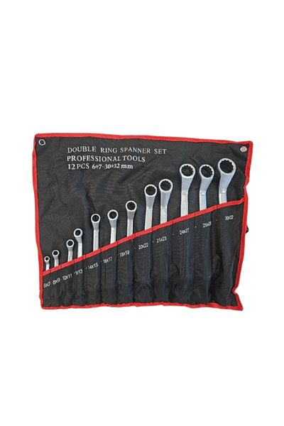 AL TAWAKKOL Double Ring Spanners Set Professionals 12pcs