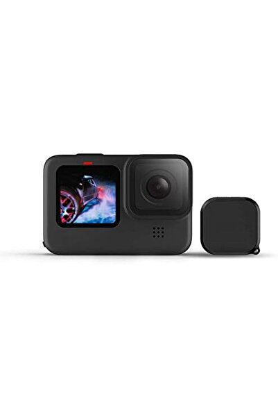 O Ozone غطاء عدسة لكاميرا GoPro Hero 9 مع كوب شفط مدمج مضاد للسقوط، أسود