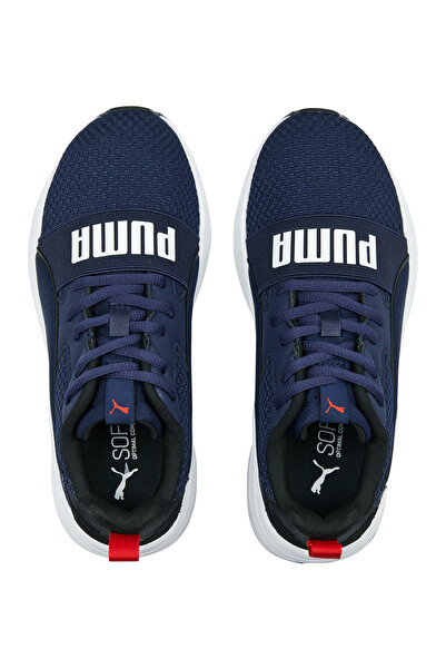 Puma Wired Run Pure SoftFoam+ Lace Up Sneakers - Navy/Black/White