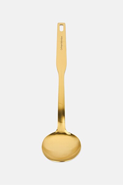 Catherine Malandrino ملعقة تقديم من الفولاذ المقاوم للصدأ بلمسة نهائية رملية،...