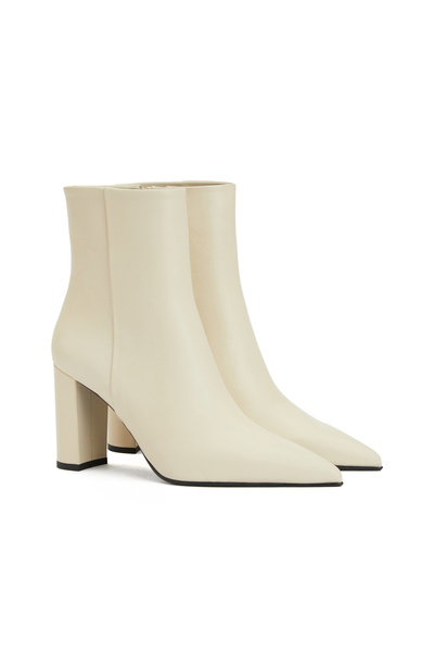 George Hogg Kırık Beyaz Kadın Deri Bot