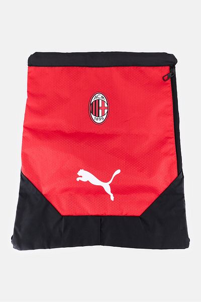 Puma Men Brand Logo Ac Milan Football Bag, Multicolor
