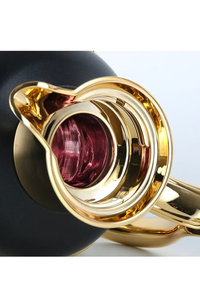 ALSAIF Al Saif Set of Thermoses for Tea and Coffee - Black/Gold