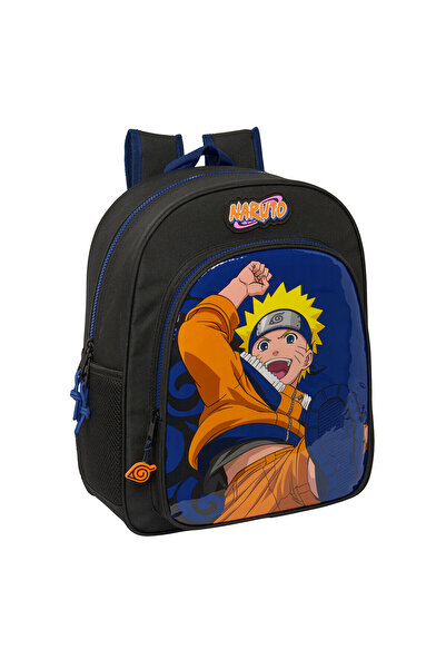 NARUTO Ghiozdan Ninja Albastru Negru 32 x 38 x 12 cm