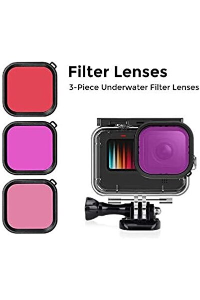 O Ozone 21-In-1 Kit Compatible For GoPro Hero 10,Hero 9 Action Camera Accessories With Carry Case Black