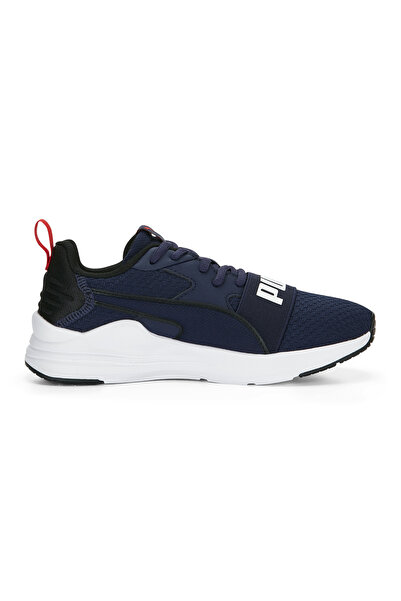 Puma Wired Run Pure SoftFoam+ Lace Up Sneakers - Navy/Black/White