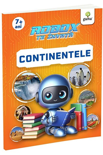 Editura Gama Robox te invata - Continentele (7+ ani)