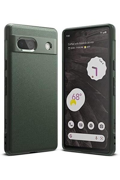 Ringke غطاء حماية لجهاز جوجل بيكسل 7a | سلسلة أونيكس | أخضر داكن