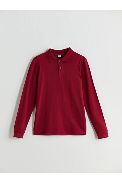 LC Waikiki New Season Polo Neck Boys T-Shirt - W41085Z4
