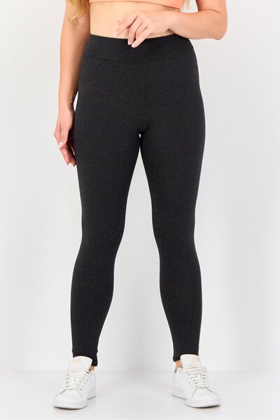 Puma Women Tight Fit Pull On Training Tight, Dark Grey Heather