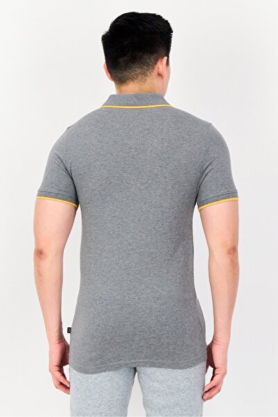 Puma Men Sportswear Fit Short Sleeves Outdoor Polo Shirt, Grey