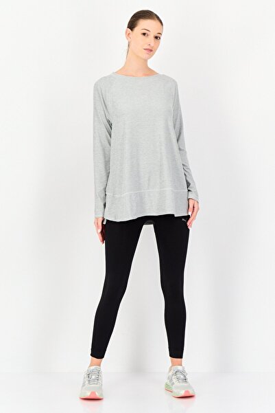 Puma Maternity Sportswear Fit long Sleeve Training T-Shirt, Grey