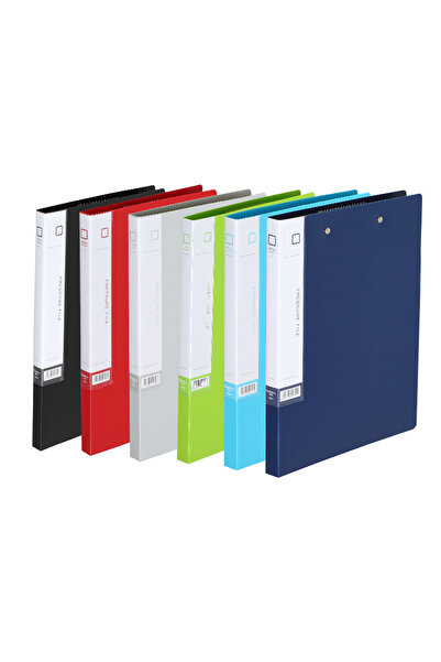 Comix A4 Sıkıştırmalı Dosya Çift Mekanizmalı Açık Mavi A6682