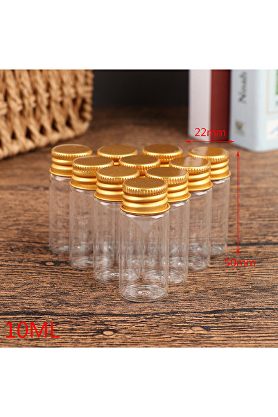 Choice3 10 مل 10 قطع 5 مل/7 مل/10 مل/14 مل/18 مل/20 مل زجاجات زجاجية بأغطية أ...