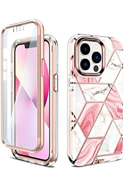 O Ozone جراب لهاتف iPhone 14 Pro Max، وردي