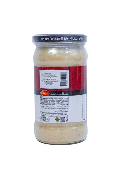 Shan Garlic Paste 310 g Pure, Aromatic Cooking Paste | Ready-to-Use Garlic for Daily Cooking Needs