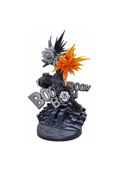 Banpresto My Hero Academia: Katsuki Bakugo Figurine by Banpresto, 20 cm, Γκρι/Πορτοκαλί