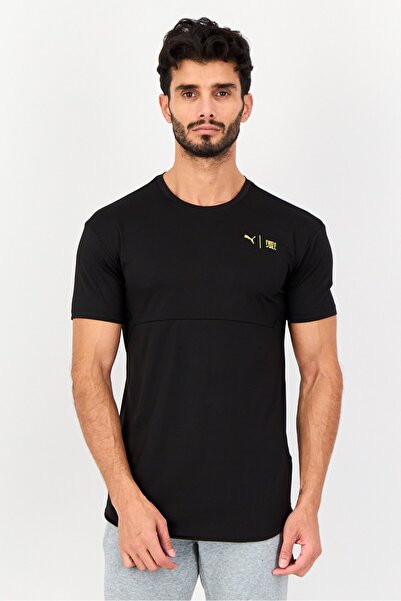 Puma Men Sportswear Fit Short Sleeve Training T-Shirt, Black