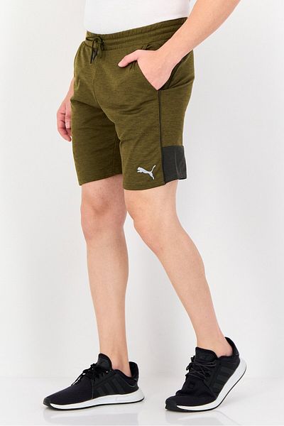 Puma Men Sportswear Fit Walking Shorts, Deep Oliver Heather