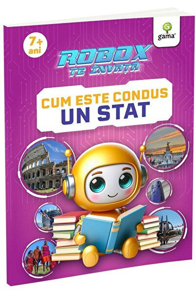 Editura Gama Robox te invata - Cum este condus un stat (7+ ani)