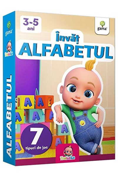 Editura Gama Εκμάθηση του αλφαβήτου (3-5 ετών)