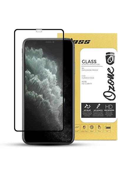 O Ozone واقيات شاشة آيفون 14 بلس | زجاج مقسّى | عبوة من قطعتين