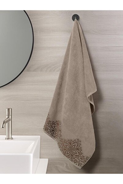 Karna Home Cotton Single Towel Jacquard Clover