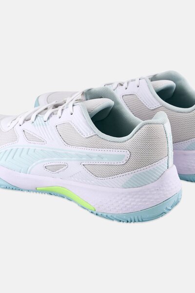 Puma Women Solarflash Nct Lace Up Outdoor Shoes, White