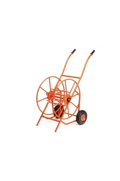 AGRATİ 415 PROFESYONEL HORTUM MAKARASI METAL TEKERLİ (100mt-1")