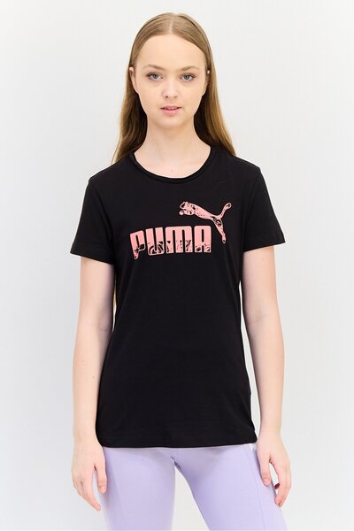 Puma Women Regular Fit Short Sleeve Outdoor T-Shirt, Black