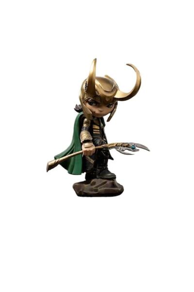 Iron Studios Mini Co. - Φιγούρα Λόκι, 16.2x12.2x9.6cm, Πολύχρωμο