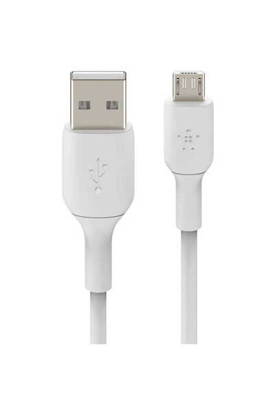 Belkin Cablu USB/MicroUSB Boost Charge, 1m, Alb
