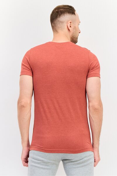 Puma Men Slim Fit Short Sleeves Outdoor T-shirt, Red