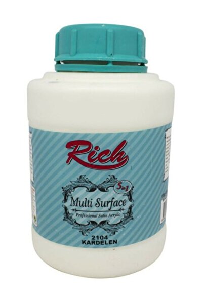Rich Multi Surface Profesyonel Saten Akrilik Boya 1750 Gr Kardelen 2104