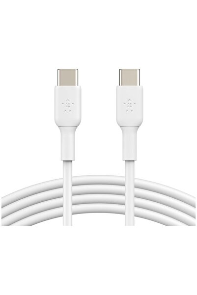 Belkin BOOST CHARGE USB-C to USB-C 2.0 Cable, PVC, 1M, White